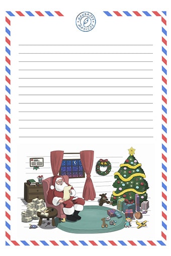 Escribir carta a papa noel